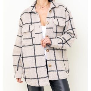 Z Supply Plaid Tucker Jacket